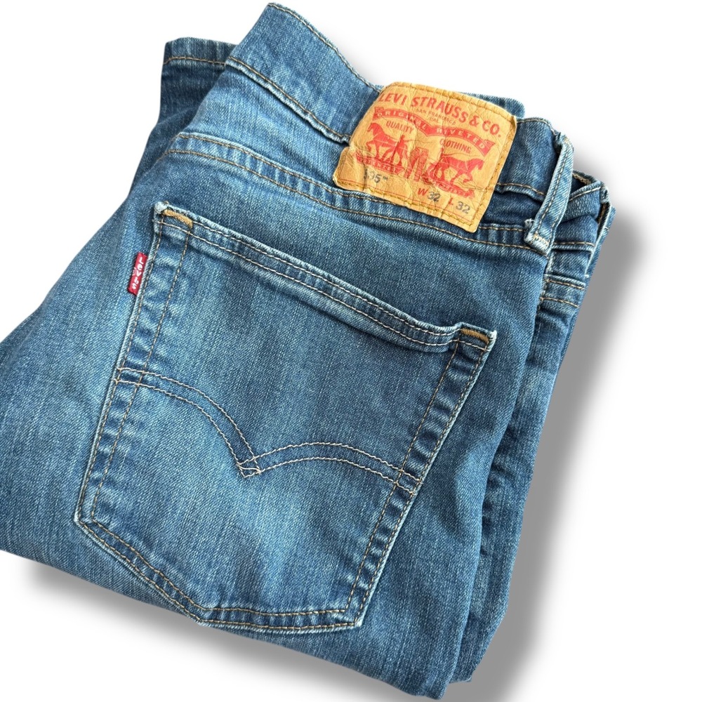 Levi Strauss Co 505 Jeans Mens W32‎ L32 (30x30) Blue Regular Fit Denim Pants
